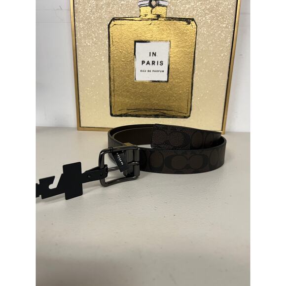 Coach F64839 Harness Buckle Cut-To-Size Reversible Belt, 38 Mm main image 4